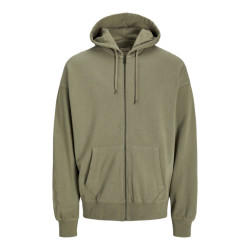 Jack & Jones Jjecharge faded sweat zip hood noos