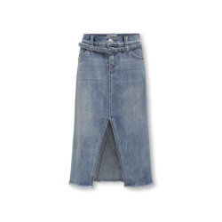 Only Kogcady dnm midi skirt gua blue denim