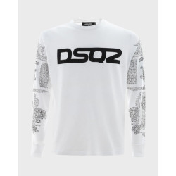 Dsquared2 Wit long sleeve shirt