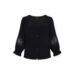 Elvira Collections Blouse liz antraciet