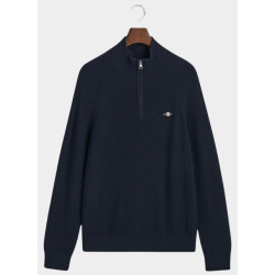 Gant Pullover cotton wool rib half zip 8050212/433