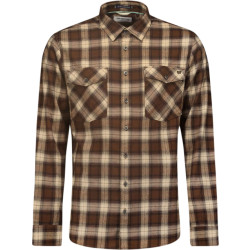 No Excess Shirt check brown