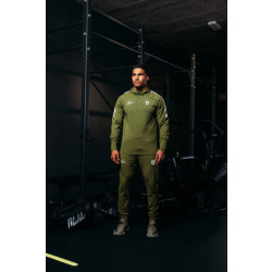Malelions Sport fielder half zip hoodie ms1-aw24-09-513