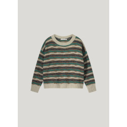 Summum 7s5853-8003 sweater multi colour alpaca lurex knit
