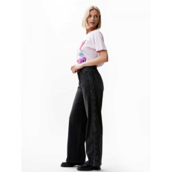 Catwalk Junkie Jeans Loose met veter detail