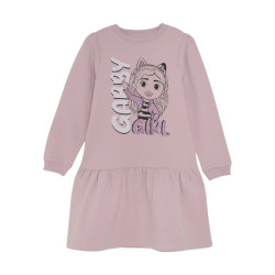 Minymo Meisjes sweat jurk dawn