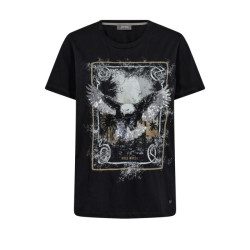 Mos Mosh 165400 801 mosmosh mmelli o-ss tee black