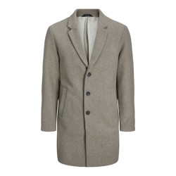 Jack & Jones Jjeharrison wool coat sn licht
