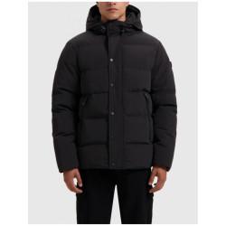 Purewhite Activewear Hooded Winterjas zwart 