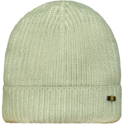 No Excess Beenie 2 coloured melange rib cement