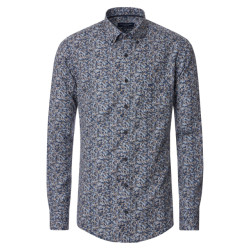 Casamoda Heren overhemd 444307500 100 blue