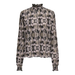 Jacqueline de Yong Sienna l/s smock detail top