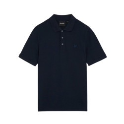 Lyle and Scott Lyle&scott tonal eagle polo shirt polos sp400ton