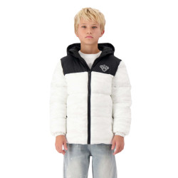 Black Bananas Jr. peek freeze puffer jacket