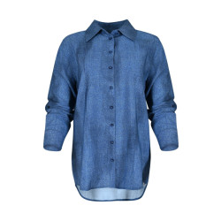 Maicazz Wi24.20.003 lenna blouse vintage blue