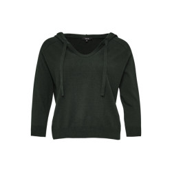 Only Onllea ls roll neck knt donker