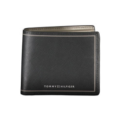 Tommy Hilfiger Elegante leren portemonnee met twee compartimenten
