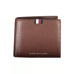 Tommy Hilfiger Leren mannen wallet voor stijlvolle bewaring