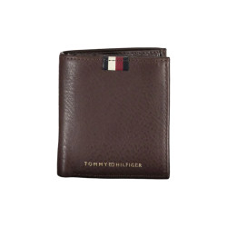 Tommy Hilfiger Brown leather heren portemonnee van leer