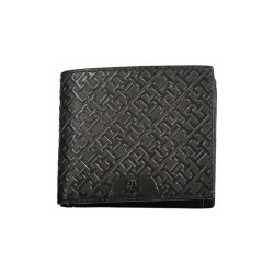Tommy Hilfiger Sleek bifold leren portemonnee met muntzak