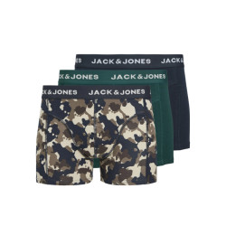 Jack & Jones Heren boxershorts trunks jaccamoflage 3-pack