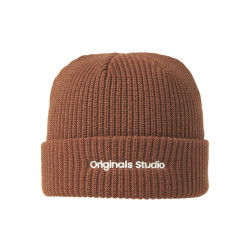 Jack & Jones Heren muts jacvesterbro beanie brandy brown
