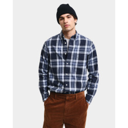 Gant Casual hemd lange mouw tartan melange check shirt 3240198/433