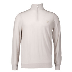 Lyle and Scott Lyle&scott tonal eagle merino quarter zip jumper truien kn2122vc