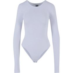 Urban Classics Dames stretch jersey body met lange mouwen