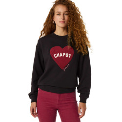 Fabienne Chapot Terry sport heart sweater