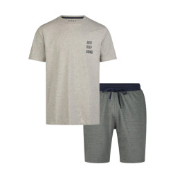 Phil & Co Heren shortama korte pyjama katoen