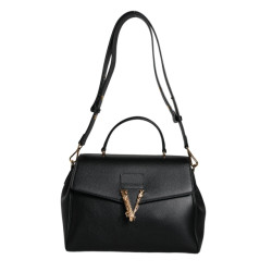 Versace Zwart kalfsleren tas