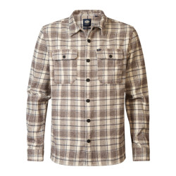 Petrol Industries Shirt long sleeve ecru dessin