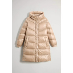 Woolrich Women aliquippa long puffer jacket light