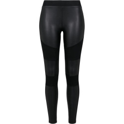 Urban Classics Dames kunstleren technische legging