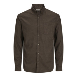 Jack & Jones Jjeclassic melange shirt ls noos -