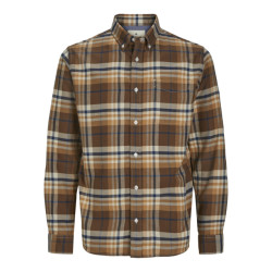 Jack & Jones Jprblunorris flannel ls shirt bf ln dessin