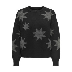 Only Onlrosie ls o-neck glitter knt dessin