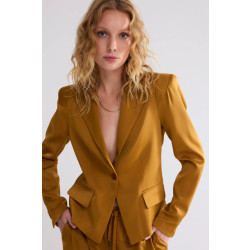 Summum 1s1211-12124 blazer crepe viscose blend