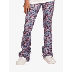 Nik & Nik Meisjes flared pants lavender blue soft pink