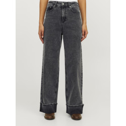 Jack & Jones Jxtokyo wide fold hw jeans dnm ln