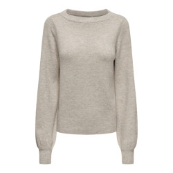 Jacqueline de Yong rue glitter l/s boat pullove knt 15330648 chateau gray