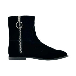 Off White Kalfsleren laarzen