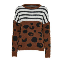 Vero Moda Vmvalentina ls cowneck pullover dessin