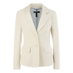 Marc Cain Nauwsluitende corduroy blazer