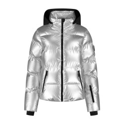 Nikkie gstaad metallic ski jacket jack ski dames -