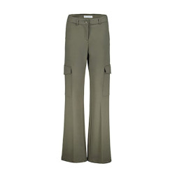 Red Button Broek srb4381 colette cargo dark khaki