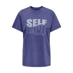 Only Onlninna life ss fleur top box jrs kobalt