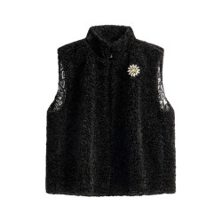 Pom Amsterdam Gilets teddy love