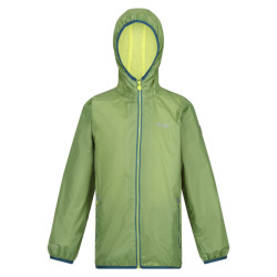 Regatta Groot buitenshuis kinderen/kinderen lever ii packaway rain jacket